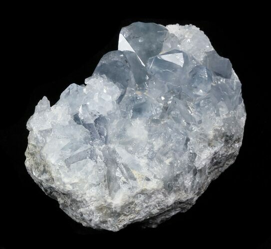 Blue Celestine (Celestite) Crystal Cluster - Madagascar #31250